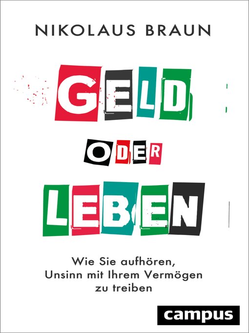 Title details for Geld oder Leben by Nikolaus Braun - Available